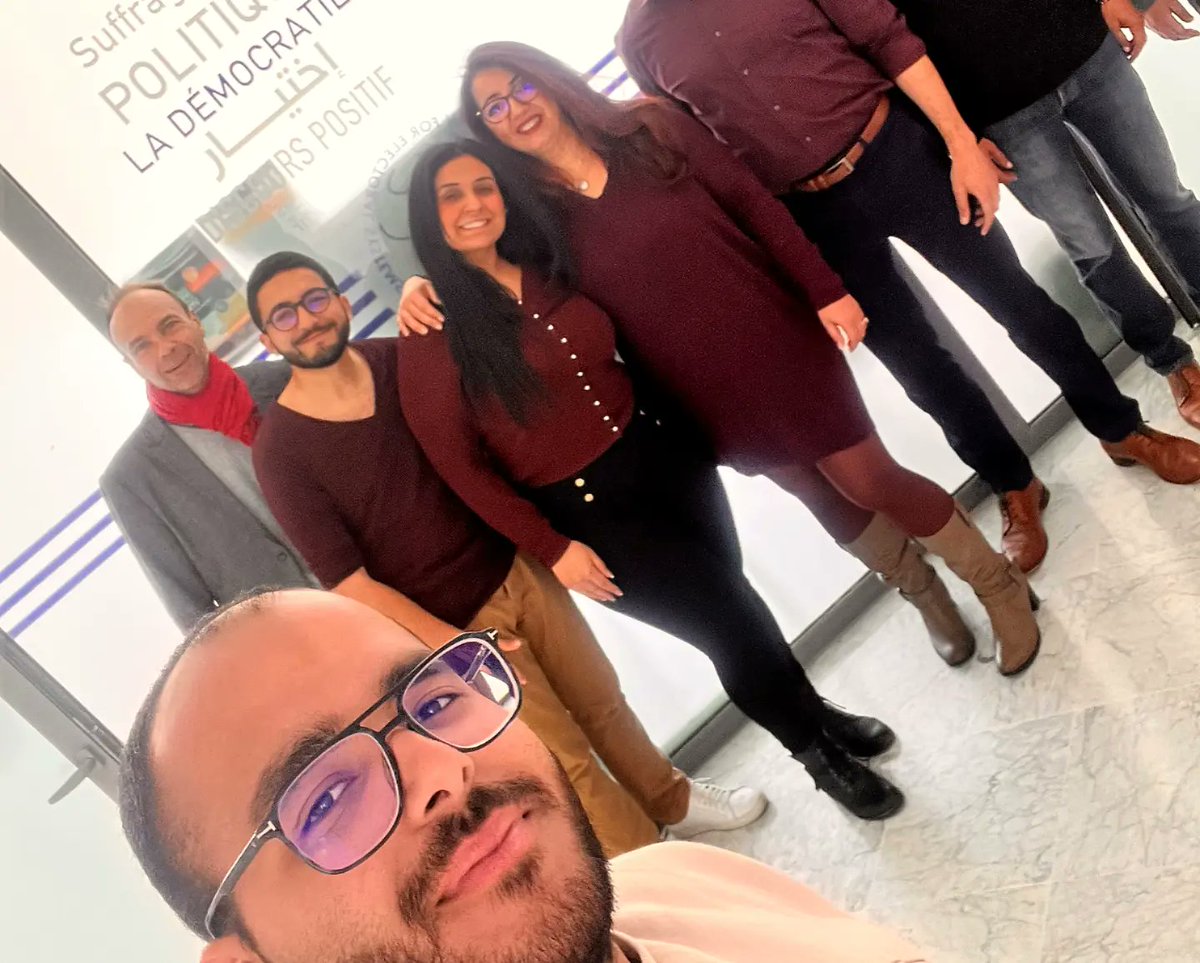 @ifestunisia staff gathered today to mark the #InternationalWomensDay in purple 💜
#IFESTunisia #WomensDay <a href="/IFES1987/">IFES</a> @IFESGender