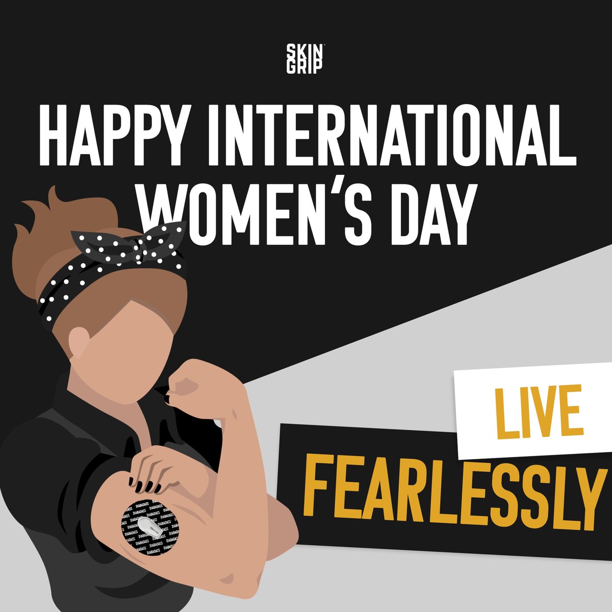 SkinGrip's tweet image. Celebrating all of the diabadass women in our community today 💪

#internationalwomensday #dothedamnthing #diabadass