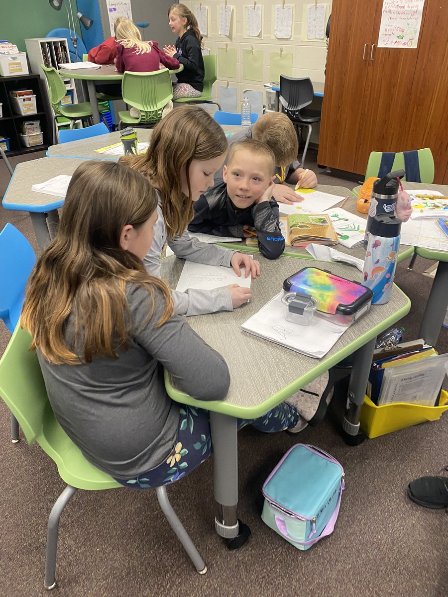 Students are working in collaborative groups to design a plant that has structures to survive in varied environments! They worked on designing the poster today and will write and present next week. #theMESway #AVIDatMESI