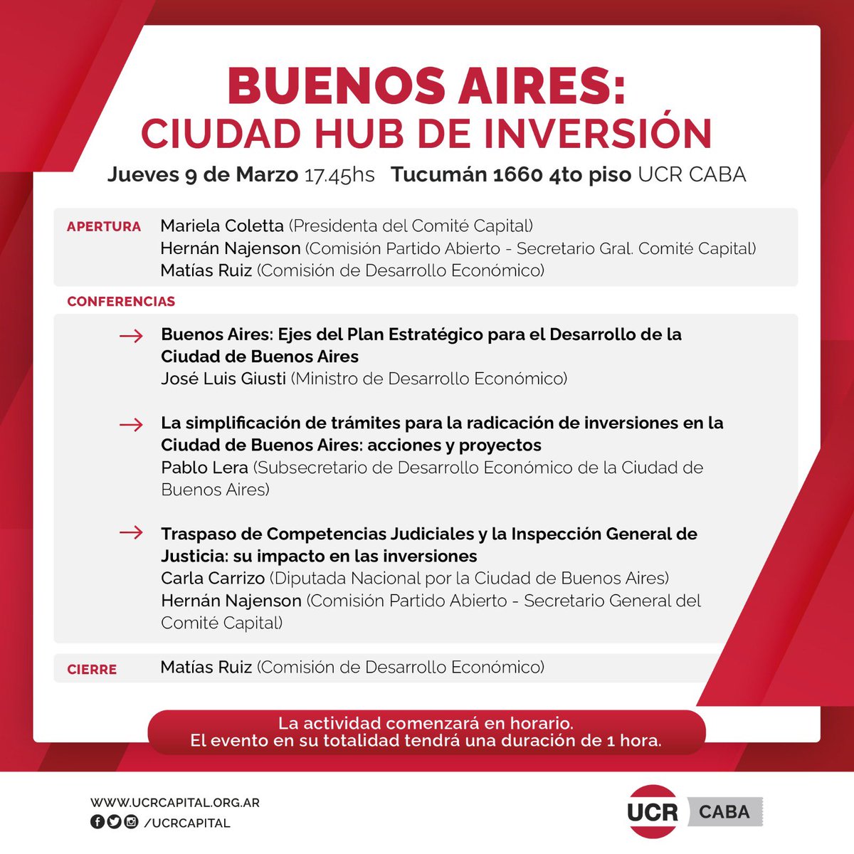 ateneorecoleta's tweet photo. #ElviraRawson junto a @marielacoletta @jlgiusti @CarlaCarrizoAR @PabloLera @mruiz86 @hernan_najenson en “Buenos Aires : Ciudad HUB de Inversión “ en @UCRCapital 📆 Jueves 9 de Marzo 🏢Tucumán 1660 ⏰17,45 Te esperamos 🇵🇱🇵🇱 https://t.co/pioYTIKyfp