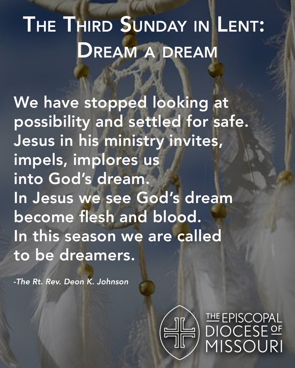 March 12 Lenten Meditation
Daily Lenten meditations by the Rt. Rev. Deon K. Johnson.
Download the full booklet here: diocesemo.org/2023-lenten-me…