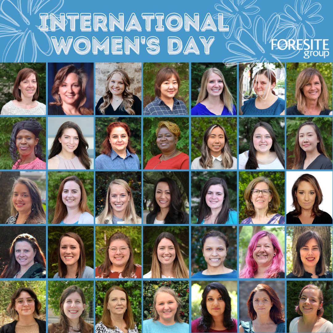 ForesiteGroup's tweet photo. Today, Foresite Group celebrates the strong and resilient women that make up our team. We believe in creating an environment that sets our women up to grow and thrive. Let's all strive to #EmbraceEquity.
#IWD2023 https://t.co/pLlkEfXEYB