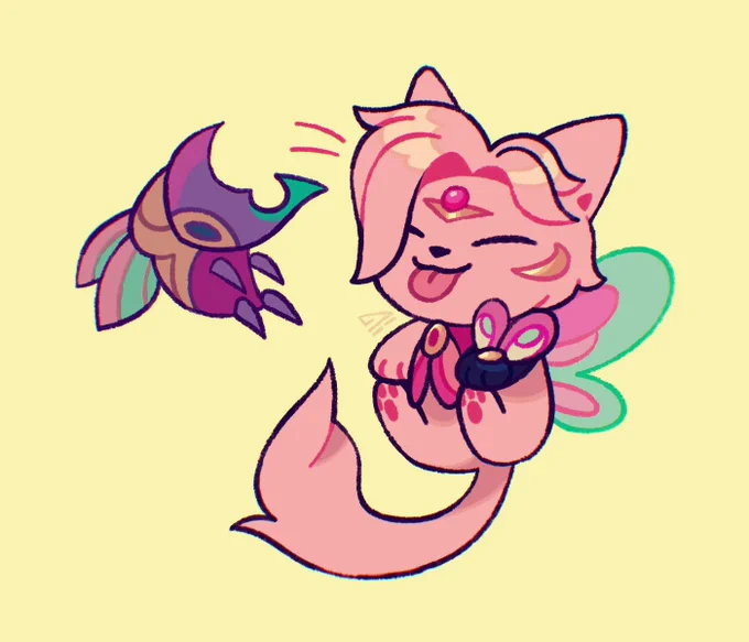 Do fairies and cats match together??   