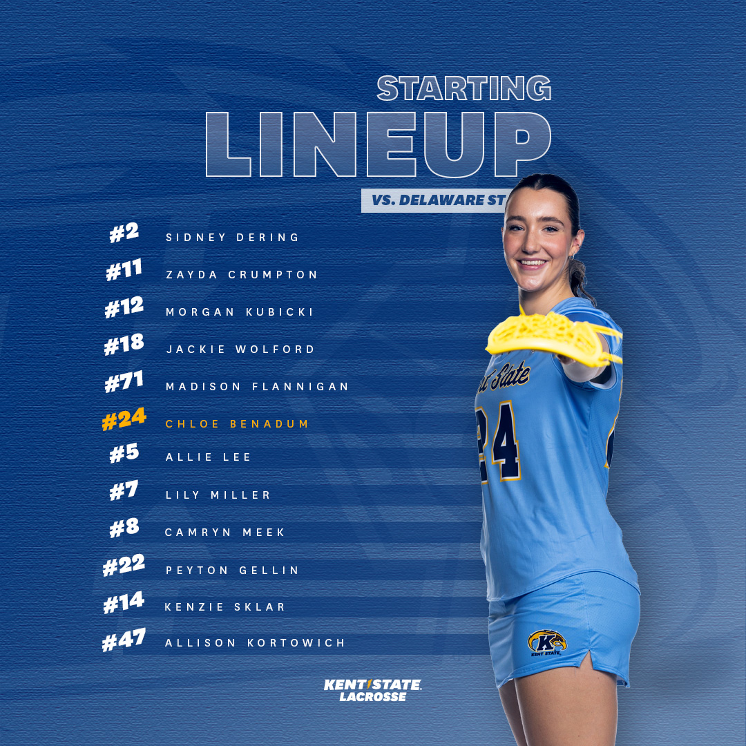 KentStLax's tweet photo. Starting Lineup vs Delaware State! 

#holdtherope #onemore #GoFlashes⚡️ https://t.co/qxLtL5vaTu