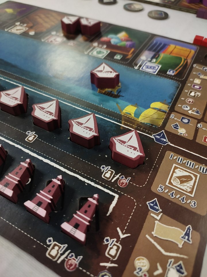 #fij2023 jour 3 . Dernier jour au FIJ, on termine sur mon chouchou . J'ai adoré ma première partie de Amalfi - renaissance de <a href="/GamesSylex/">Sylex_games</a> . Celui là c'est sûr, il finira dans ma ludo à sa sortie ❤️