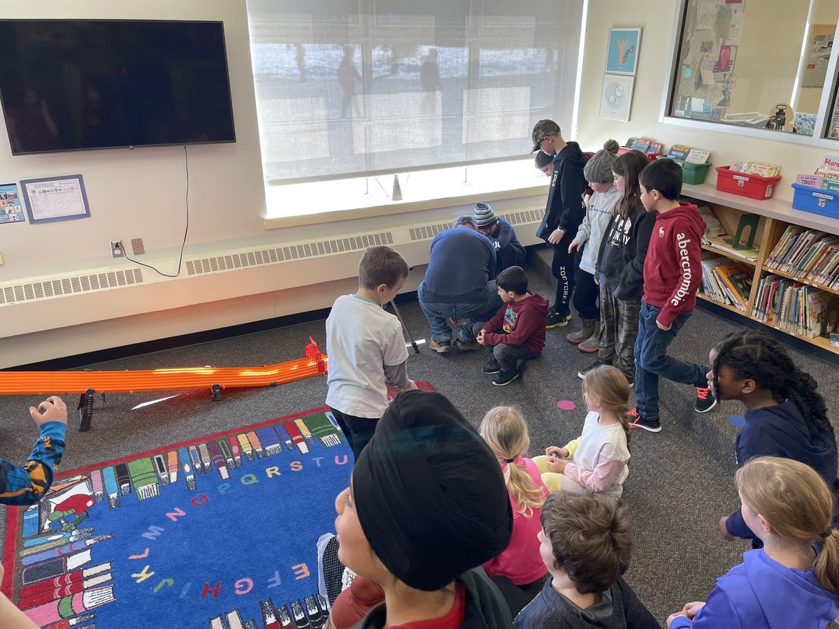 ches_school's tweet photo. Mr. Buck and our grade three students started a new club this week called The Annual Diecast Racing Championship….so much and and laughter today in the library!
@ugdsb @Btaha https://t.co/id2ExYj8pi