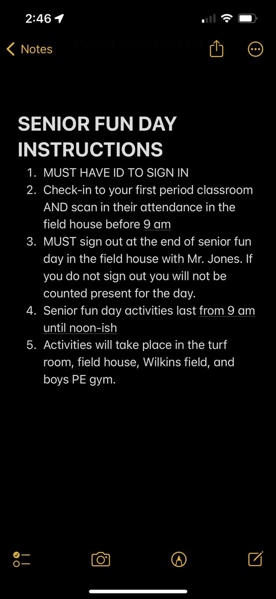 🎉Senior Fun Day!🎉