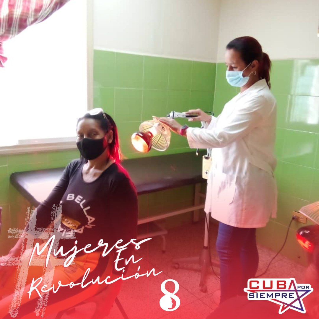 Hoy quise regalarte la flor más hermosa, pero no pude, porque la flor más hermosa eres tú. ¡Felicidades! #MujeresEnRevolución #CubaPorLaVida <a href="/cubacooperaven/">Brigada Médica Cubana en Venezuela</a> <a href="/MINSAPCuba/">Ministerio de Salud Pública de Cuba</a> <a href="/japortalmiranda/">José Angel Portal Miranda</a> <a href="/PardoRegla/">Regla Angulo Pardo</a>