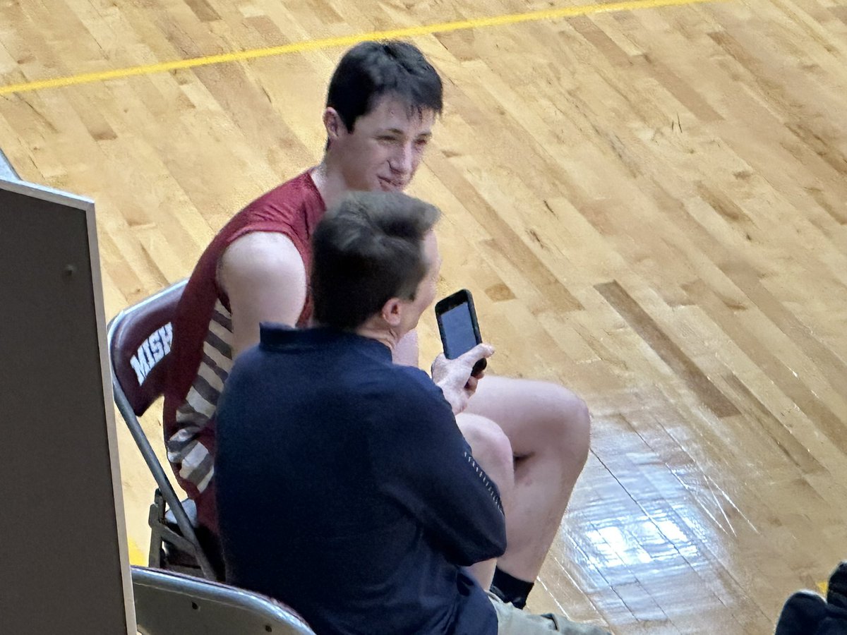 Today is Media Day at Mishawaka!  The basketball team is getting ready for the Regional. 