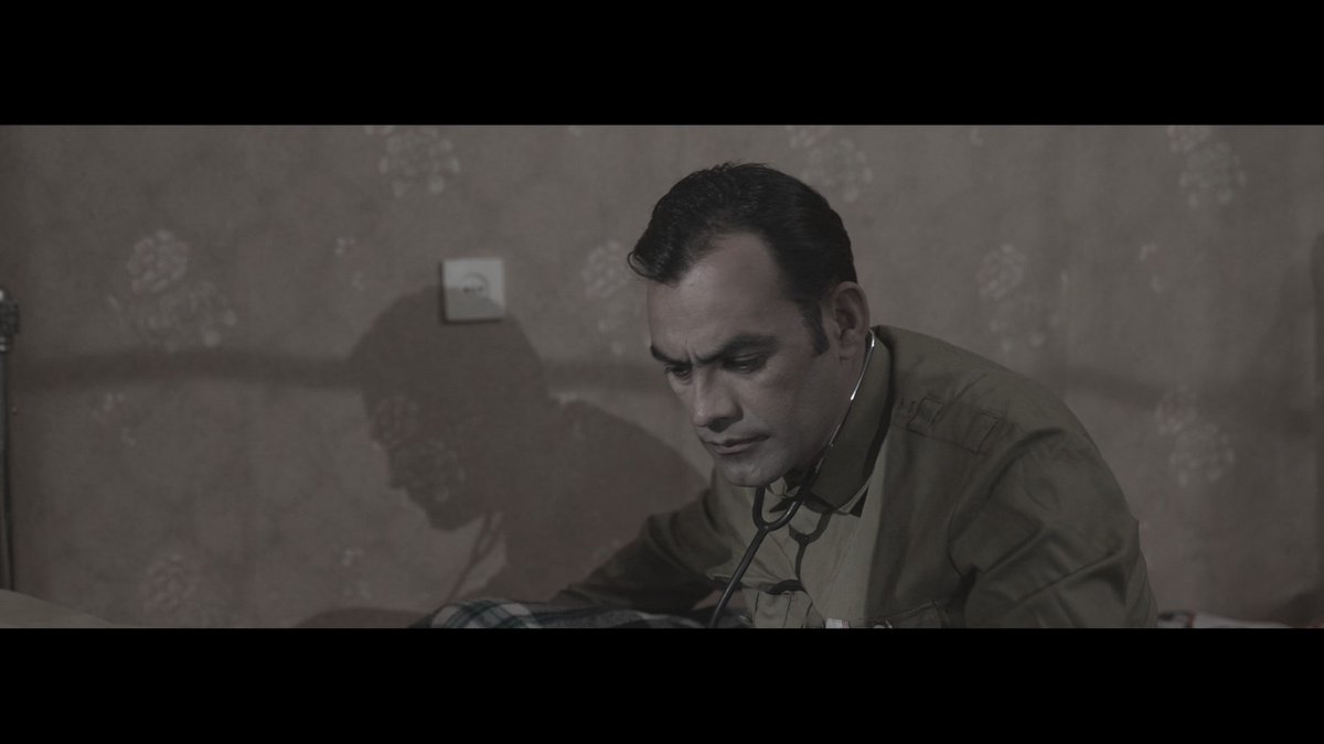 RasefM's tweet image. Yeni bir işimizdən bir foto Əziz Əliyev rolunda