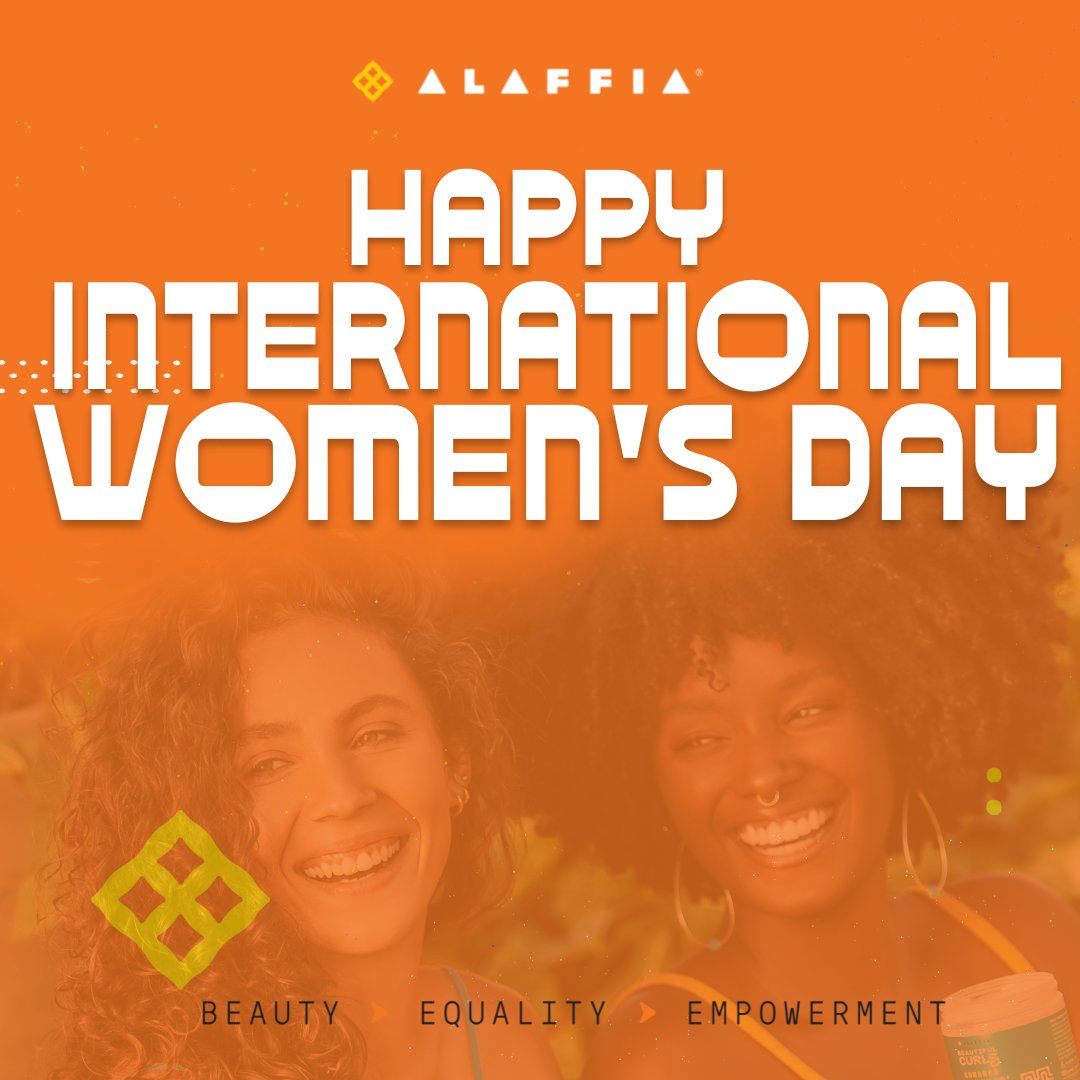 Empowering women, uplifting communities. Happy International Women's Day from #Alaffia!