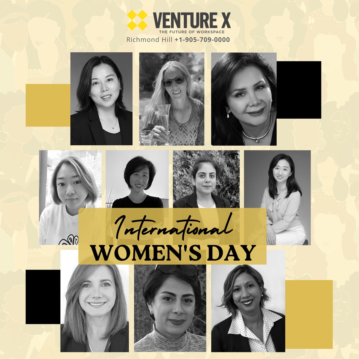 At Venture X Richmond Hill, we believe that diversity and inclusion are key to success. On this #InternationalWomensDay2023, we stand with women around the world and pledge to continue our efforts to support and empower them in business and beyond. ✨
Call us at +1-905-709-0000☎️