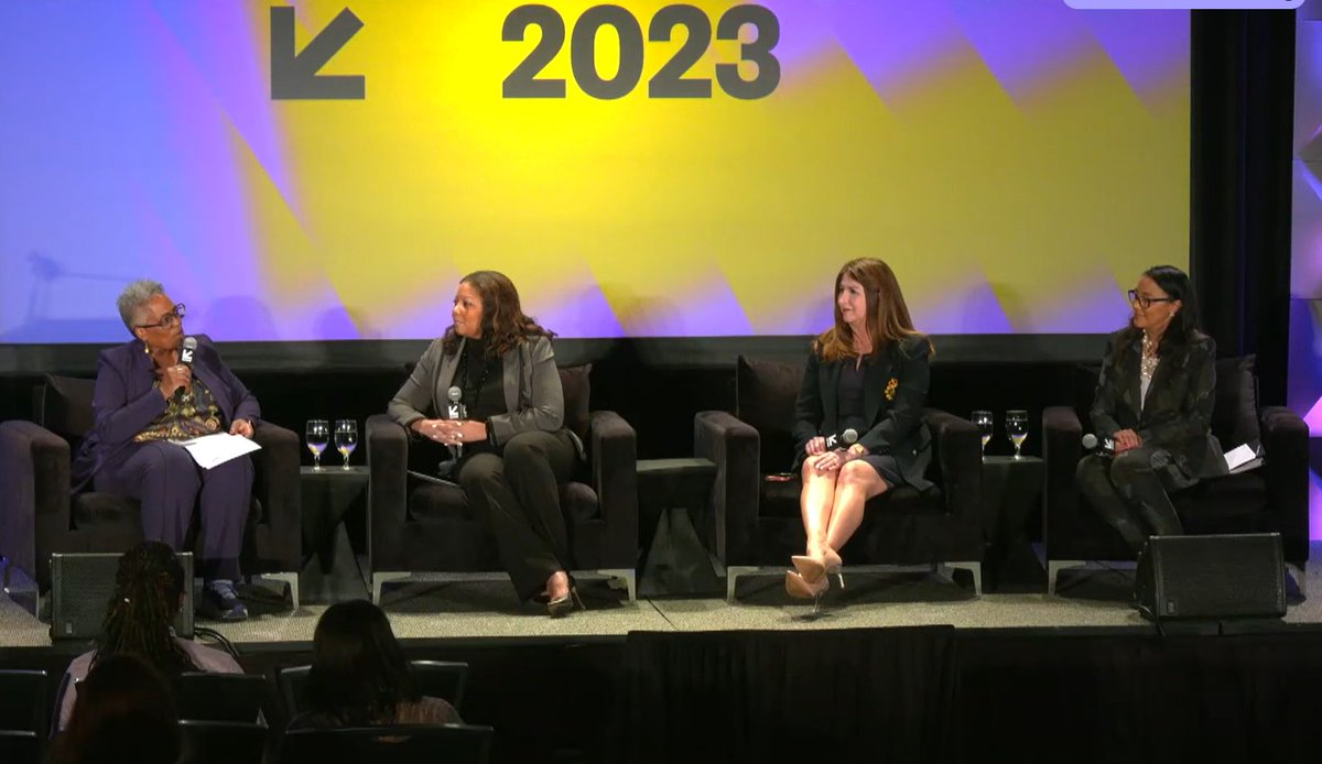 Excited to moderate @SXSWEDU panel to discuss disappointing #NAEP scores as a result of #UnfinishedLearning brought on by the pandemic. Adrienne Battle (@MetroSchools), @DallasISDSupt & @MelanieKayWyatt shared promising #AcceleratedLearning strategies in their districts.