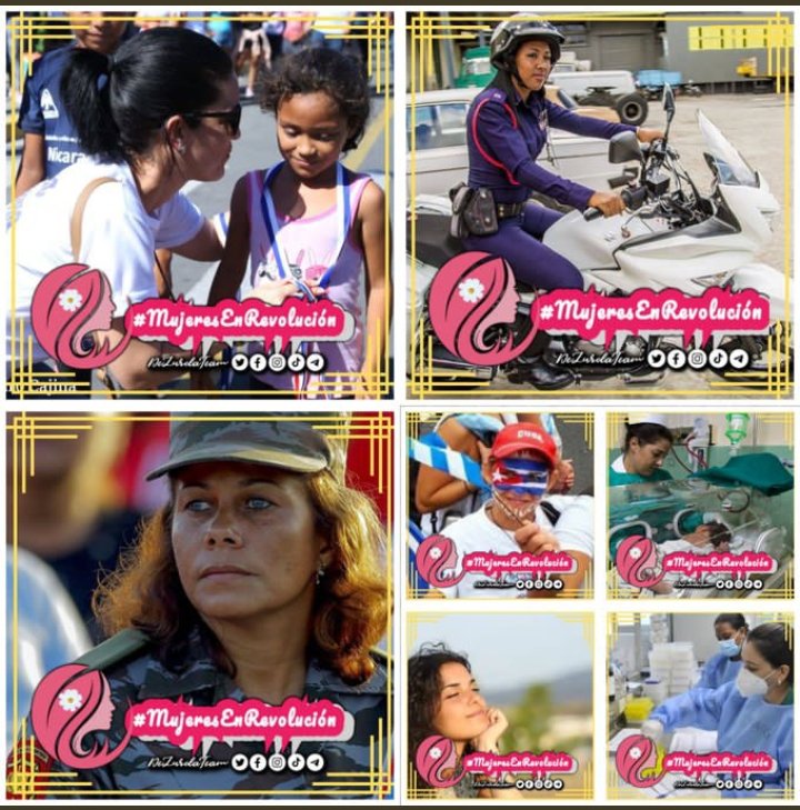Celebrando el #DiaInternacionalDeLasMujeres en mi #Cuba porque están las #MujeresEnRevolucion.
