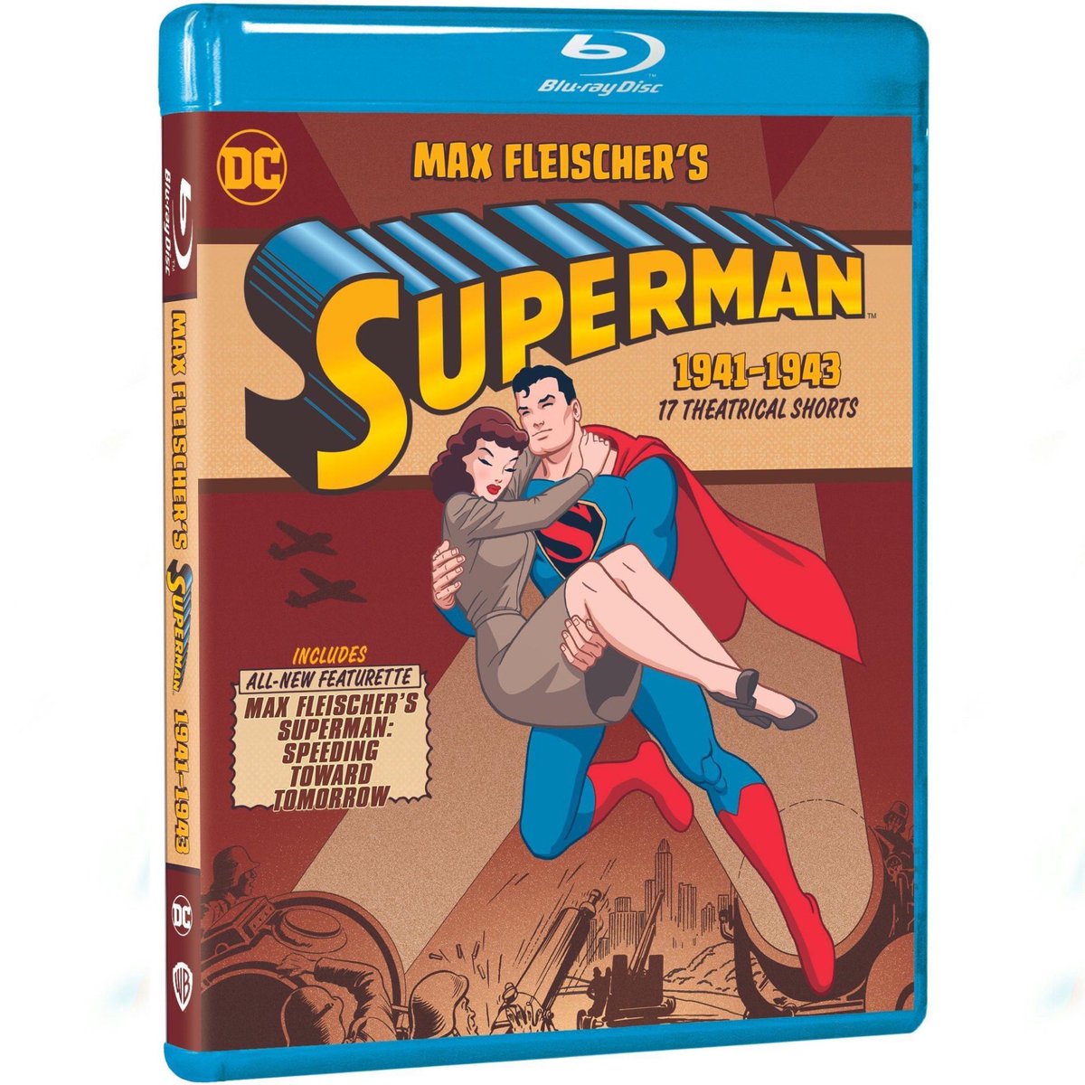 Warner Bros. is releasing all 17 of Max Fleischer’s ‘SUPERMAN’ theatrical shorts on blu-ray on May 16. 

The shorts were remastered from new 4K scans of the original 35mm negatives.