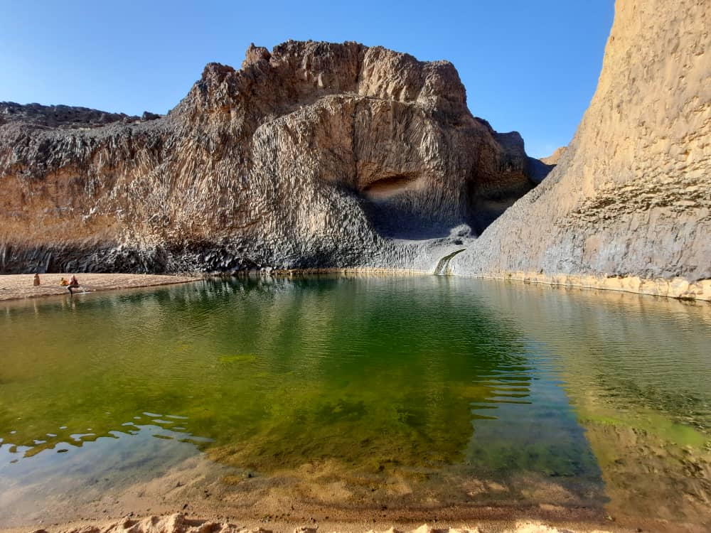 La guelta de Timia .. photo Maurice Ascani