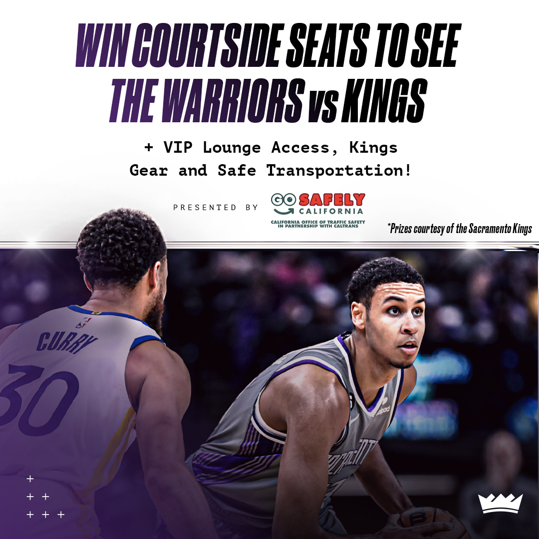 Want to sit courtside to see the Kings take on the Warriors? 👑 Enter now for your chance to win ➡️ cloud.e.sacramentokings.com/OTSCourtside?s…