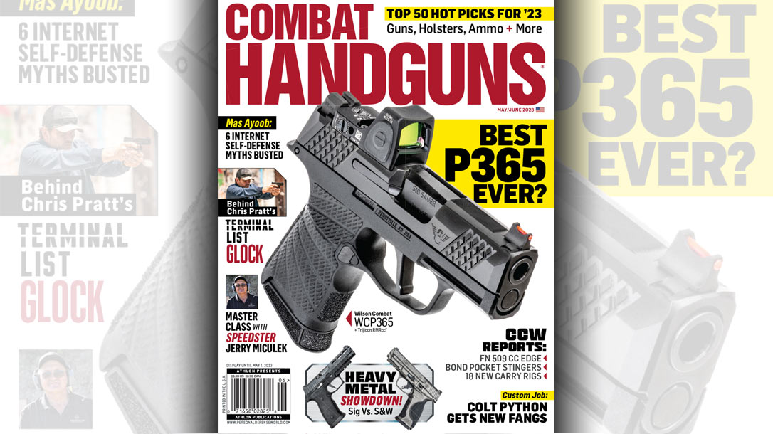 PDWdefense's tweet photo. SHOT Show guns, gear, gadgets, optics, ammo, Taran Tactical Terminal List Glock, and more in the May/June 2023 issue of Combat Handguns.
READ MORE:
https://t.co/ldnDydUlWt
#gunmagazines #combathandguns #athlonoutdoors https://t.co/D11syhRHP2
