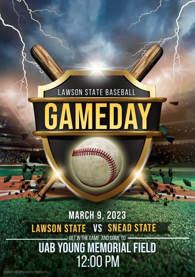 CameronChafetz's tweet photo. Conference opener tomorrow 12PM at UAB. VS a very talented @SneadBaseball team. https://t.co/kQAKflrM8X