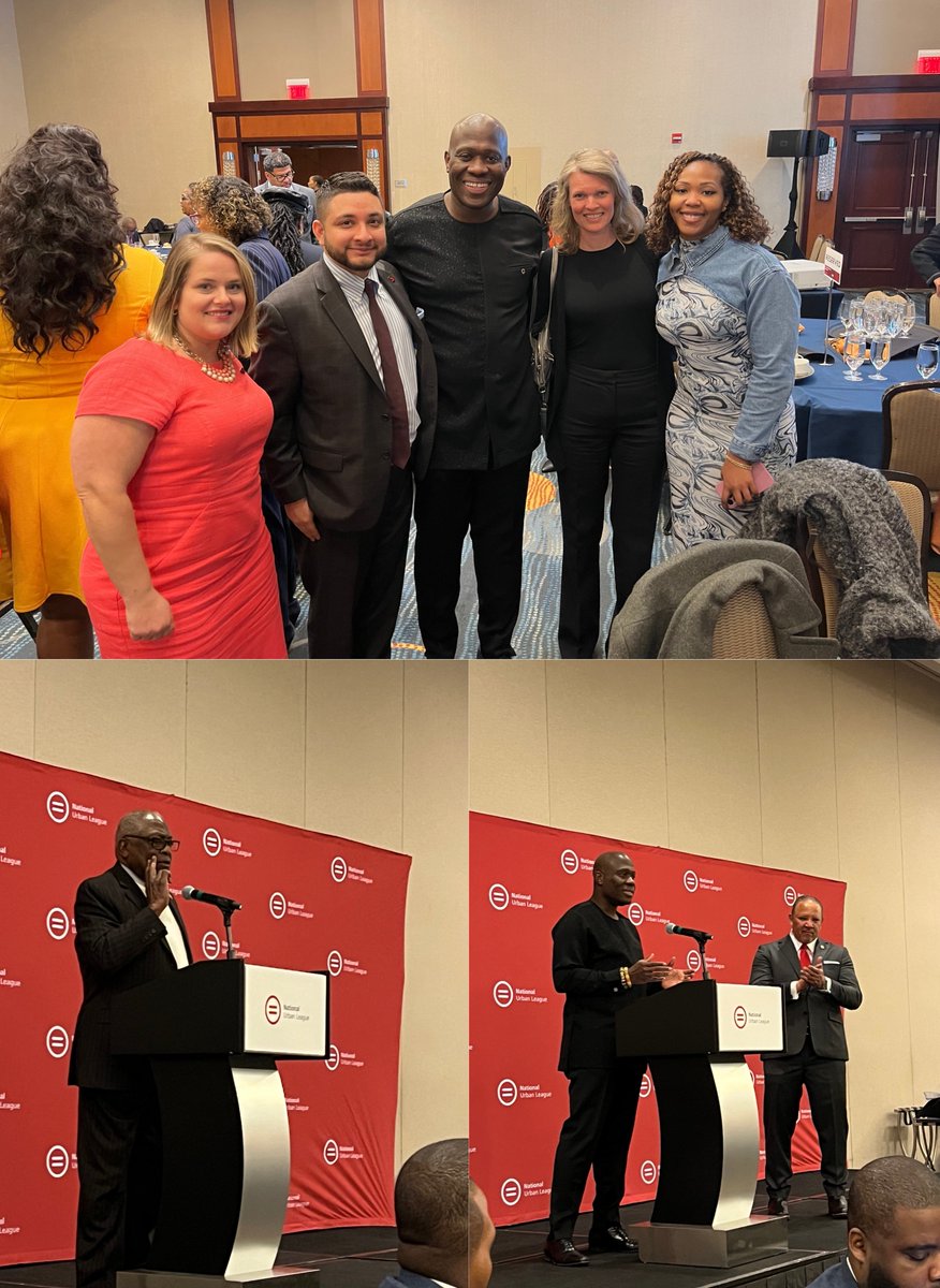 FlexAssoc's tweet photo. Yesterday, @ktsharp2 and @DoorDash attended @NatUrbanLeague's Congressional Breakfast. It was an honor to hear from @RepBeatty and @RepJamesClyburn, and our privilege to support NUL's work promoting equity and opportunity for Black Americans. #flexforward https://t.co/ombhQ9nksg