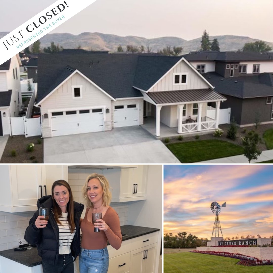 jonna_weber's tweet photo. Kim had a great time helping her friend and client buy her new home in the gorgeous Dry Creek community. Congratulations - & cheers to new chapters!
#JustClosed #exprealty #exprealtyboise #representedthebuyer #greatclient #boiserealestate #exprealtyboise #boiseidahorealestate https://t.co/J1t1os1B8Q