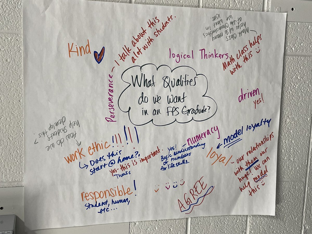annabele19's tweet photo. FPSmathscience: Our high school Algebra 1 teachers all experienced a two day teacher lab where they got to visit each others room and learn from each other to help kids make sense of Algebra 1 content. It was great to see the amazing things happening in … https://t.co/k5JrjZR8Lw