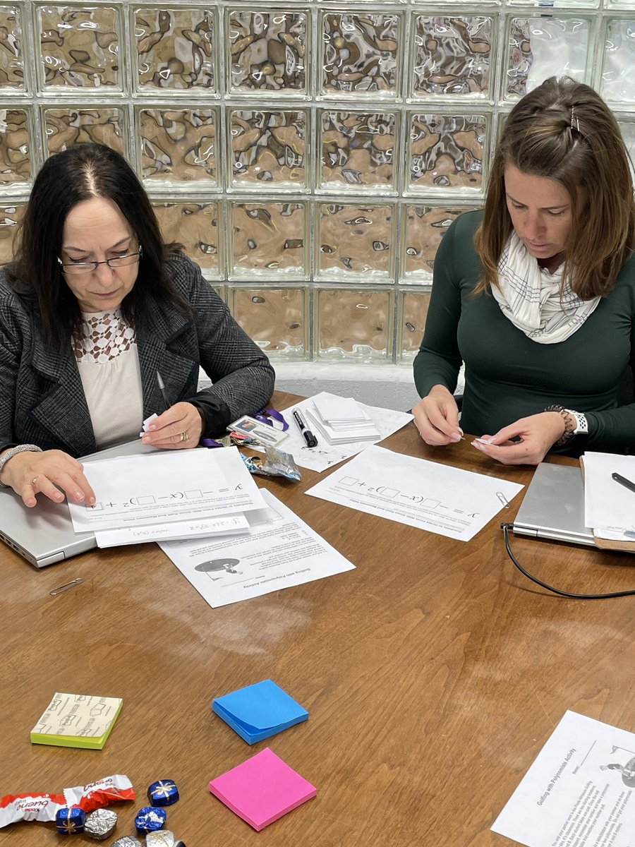 annabele19's tweet photo. FPSmathscience: Our high school Algebra 1 teachers all experienced a two day teacher lab where they got to visit each others room and learn from each other to help kids make sense of Algebra 1 content. It was great to see the amazing things happening in … https://t.co/k5JrjZR8Lw