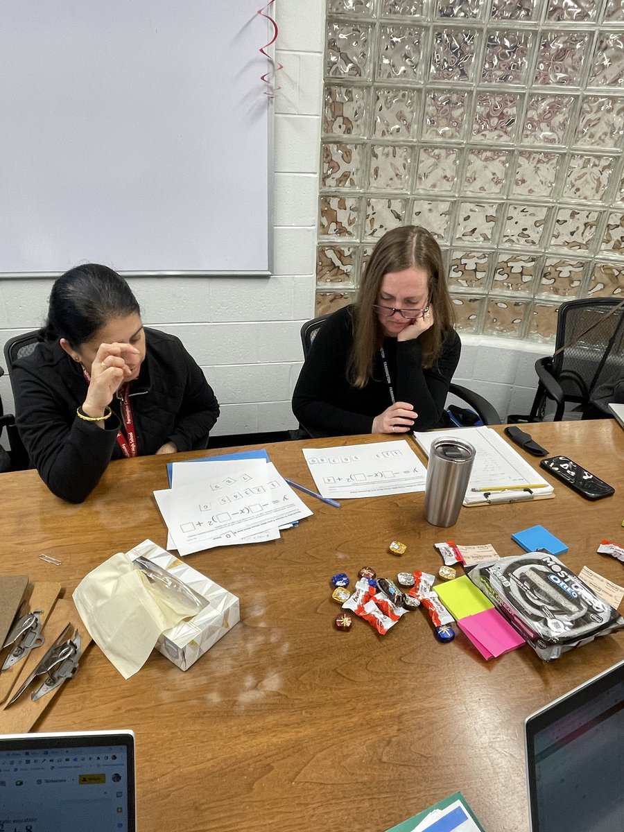 annabele19's tweet photo. FPSmathscience: Our high school Algebra 1 teachers all experienced a two day teacher lab where they got to visit each others room and learn from each other to help kids make sense of Algebra 1 content. It was great to see the amazing things happening in … https://t.co/k5JrjZR8Lw