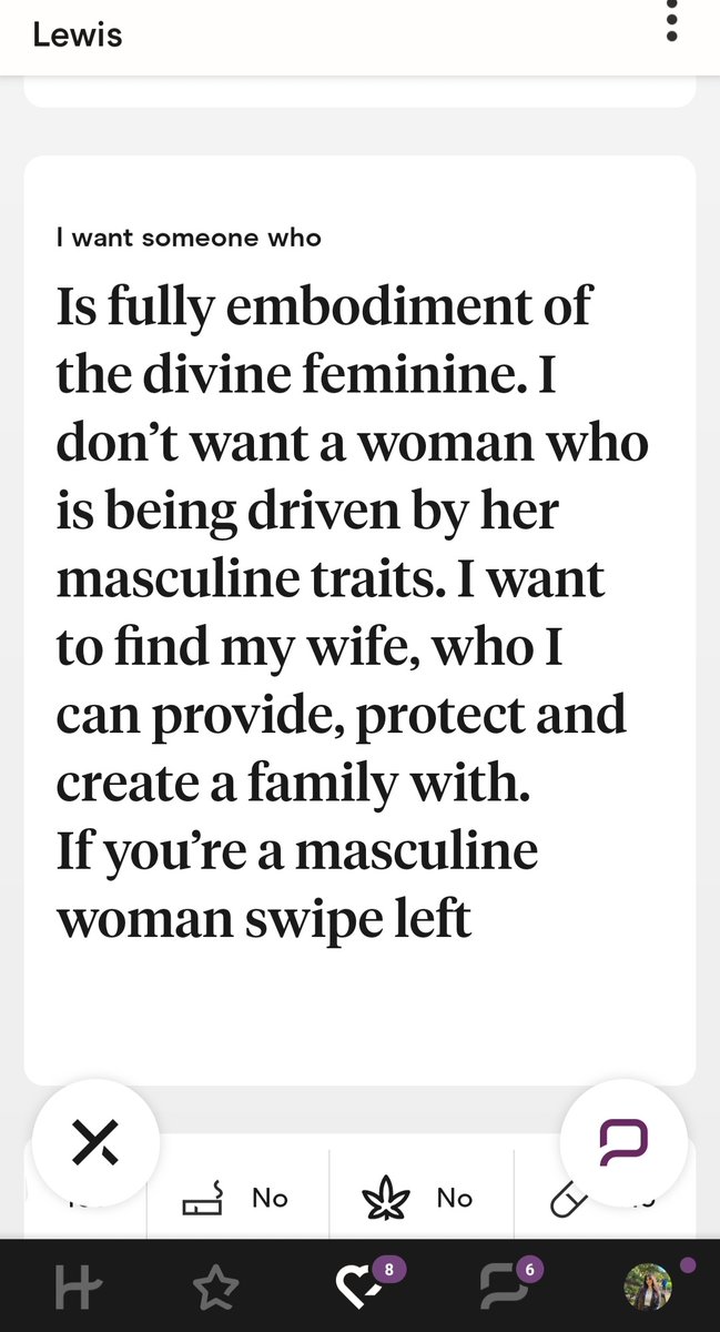 Happy International Women's day to everyone except this guy who liked me on Hinge