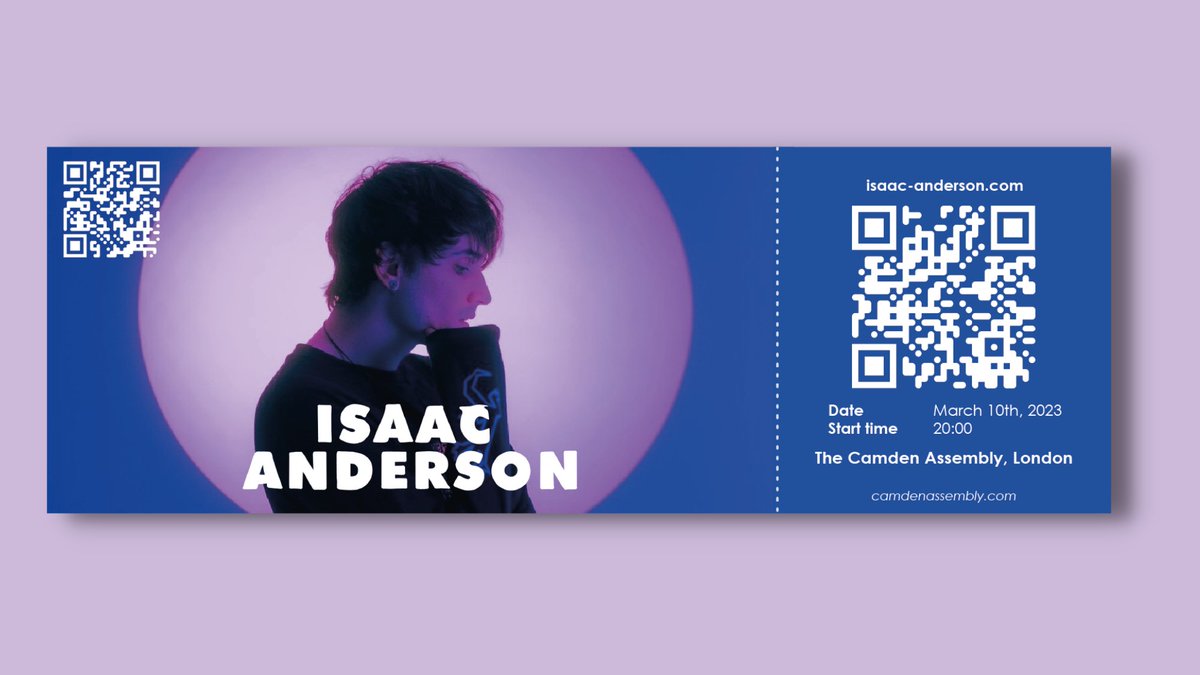 isaacandersondi's tweet photo. Isaac will be back on stage on March 10! It’s an extra special release show for #GetMeOutAlive and we couldn’t miss the
opportunity to add a bit more of love to it!
You can now have this pretty ticket you can keep forever! ❤️
🔗 https://t.co/e9Y7AdyDH5 #IsaacAnderson https://t.co/K9VRWqysP2
