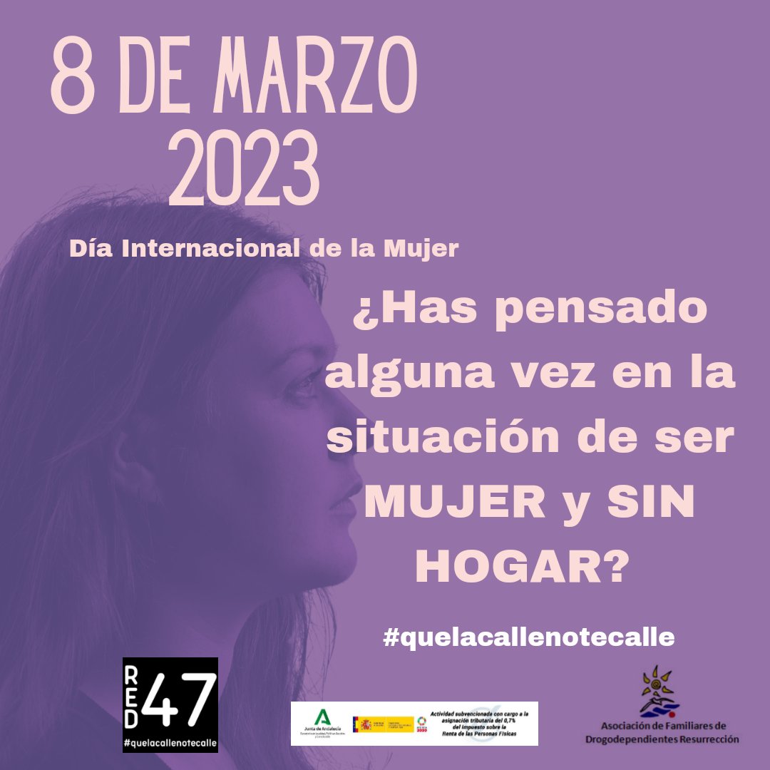 ONG_RESURRECC's tweet photo. Tan solo imagina que eres mujer y vives en la calle.
Son «doblemente vulnerables» y, en mucho casos, con problemas psicológicos y adicciones.
#doblevulnerabilidad
#inseguridad
#violencia
#quelacallenotecalle
#red47 https://t.co/EOjxERIeMM