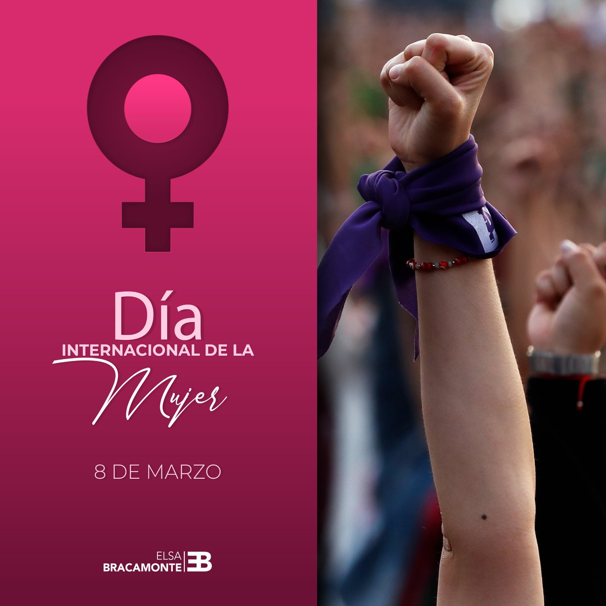 El día de hoy, en una sola voz, salimos a las calles para conmemorar la lucha diaria de nosotras las mujeres.

Dignifiquemos la vida de las poblanas, su libertad y su pleno desarrollo en la sociedad, para así eliminar todo tipo de violencia que nos impida vivir en plenitud.