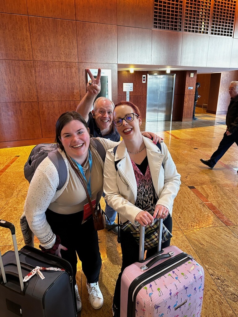 BriljentLLC's tweet photo. That's a wrap, Baltimore! What a great week of #StateHIT connections! Terrific sessions, great networking, awesome karaoke #IYKYK! 🎤😎

Looking forward to seeing everyone next year! .... Or at Civitas. 😀 Or at MESC. 😀
cc @SusanHouckClark https://t.co/xi54IiMDCM