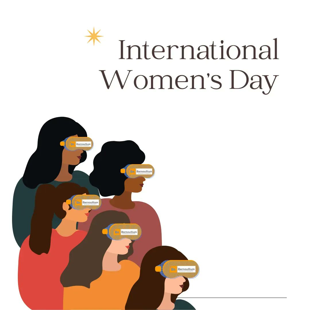 bernoullium's tweet photo. Happy International Women's Day to everyone! Bernoullium is commited to supporting women in tech at every step and will continue to celebrate this everyday! #internationalwomensday #bernoullium #vr #vrforbussiness #metaverse #meta #vrforwork #workrooms #workfromhome https://t.co/hlIbQJSfPw