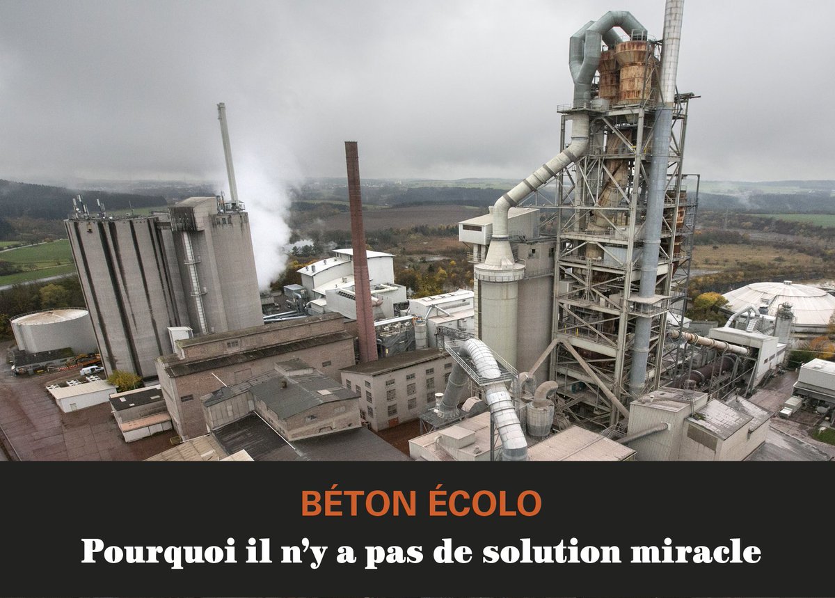 La promesse d’un #béton enfin respectueux du climat tient-elle la route? Les scientifiques ont refait les calculs: les comptes n’y sont pas. Et l’impact de la filière sur le réchauffement est de plus en plus pointé du doigt. Une enquête signée @epicaud1 dans Epsiloon n°21.