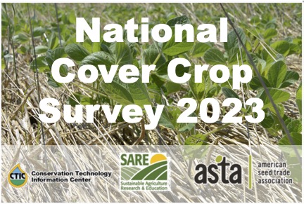 Help fight #ClimateChange by forwarding a new survey from @CTIC_tweet @SAREProgram @Better_Seed on #CoverCrops, which top list of #ClimateSmartAg practices for new @USDA #ClimateSmartCommodity projects. Entrants have shot at $100 gift card. Survey link: bit.ly/CoverCrop23