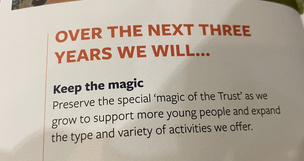 ashleysgamble's tweet photo. Fantastic evening with @emctrust and lovely @frankfletcher hearing about the Trust’s exciting ambitions for the next three years - my fave is this one #KeepTheMagic https://t.co/waqAoejAfY