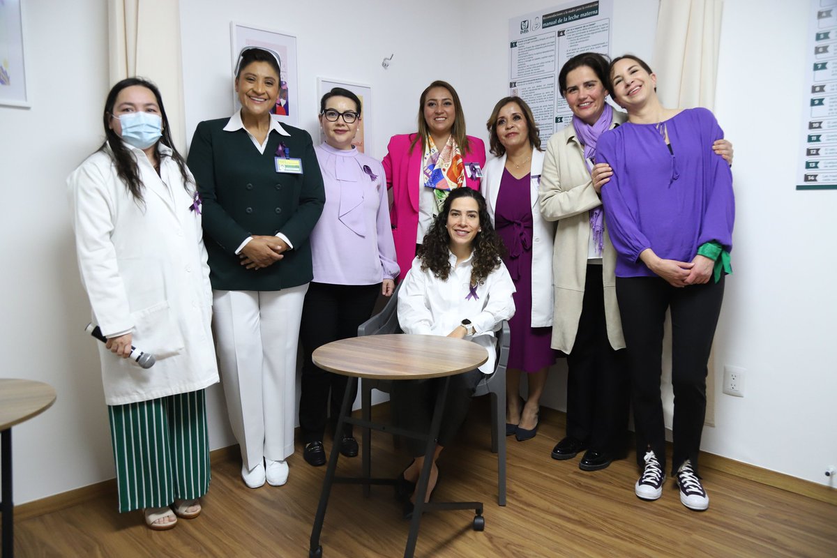 Tu_IMSS's tweet photo. #IMSS inaugura primera Sala de Lactancia para mujeres trabajadoras y visitantes en sede de Durango 323.

#8M #MujeresIMSS 

https://t.co/Tspc0WcxJF https://t.co/cSBkbXx36G