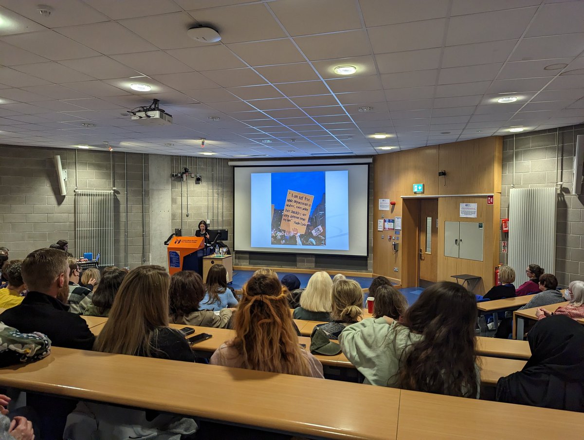 Congratulations to colleagues at <a href="/MICLimerick/">Mary Immaculate College (MIC)</a>  for organizing a really meaningful marking of #InternationalWomensDay with @SaraNAhmed inspiring Limerick's feminist killjoys.