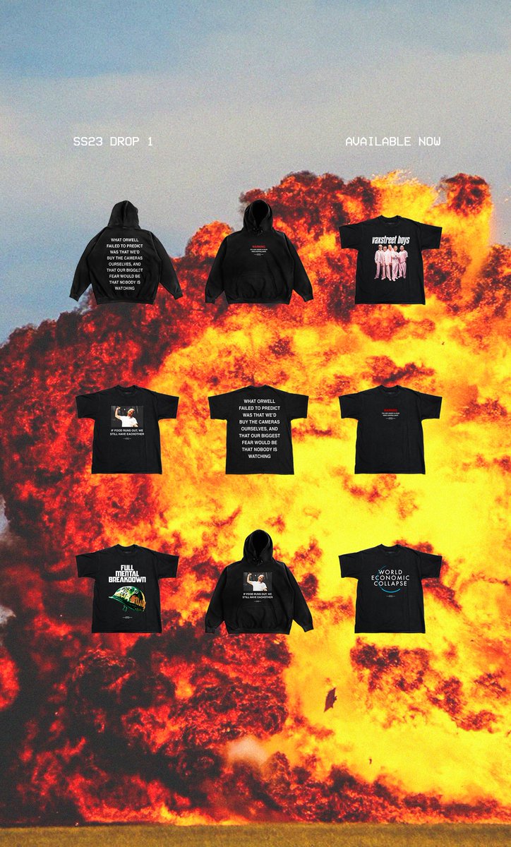 SS23 JUST DROPPED IN OUR RELAUNCHED WEB STORE + 50% OFF EVERYTHING ELSE CAUSE THE WORLD IS FUCKED

anchorsand.ca