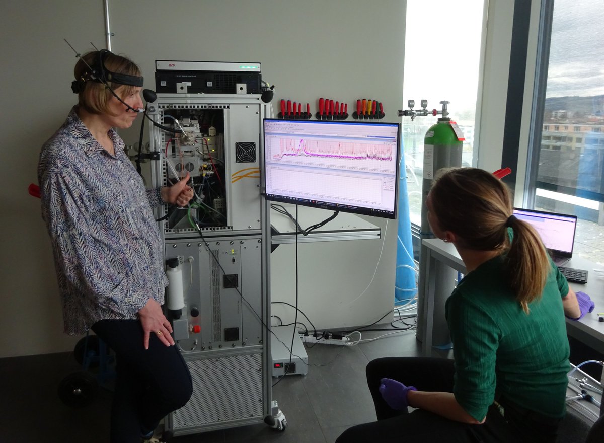Beautiful view from <a href="/tofwerk/">TOFWERK</a> in Swizerland for in vitro and in vivo analysis on the Vocus PTR-TOF-MS. In chocolate we trust :-)