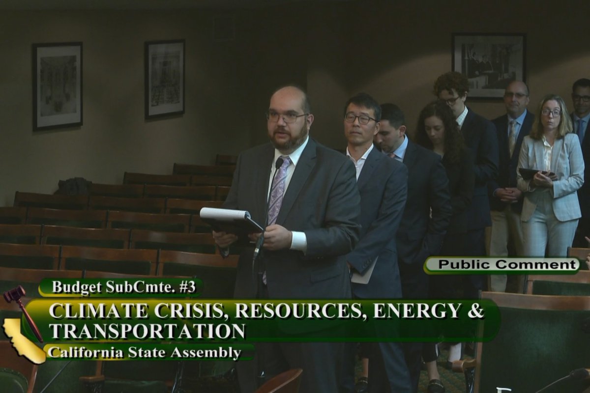Just spoke in support of equity-focused clean #transportation funding at today's #CABudget hearing in Sacramento. California needs to #InvestinCleanAir! @CleanairCA

#CALeg #EV #EVs