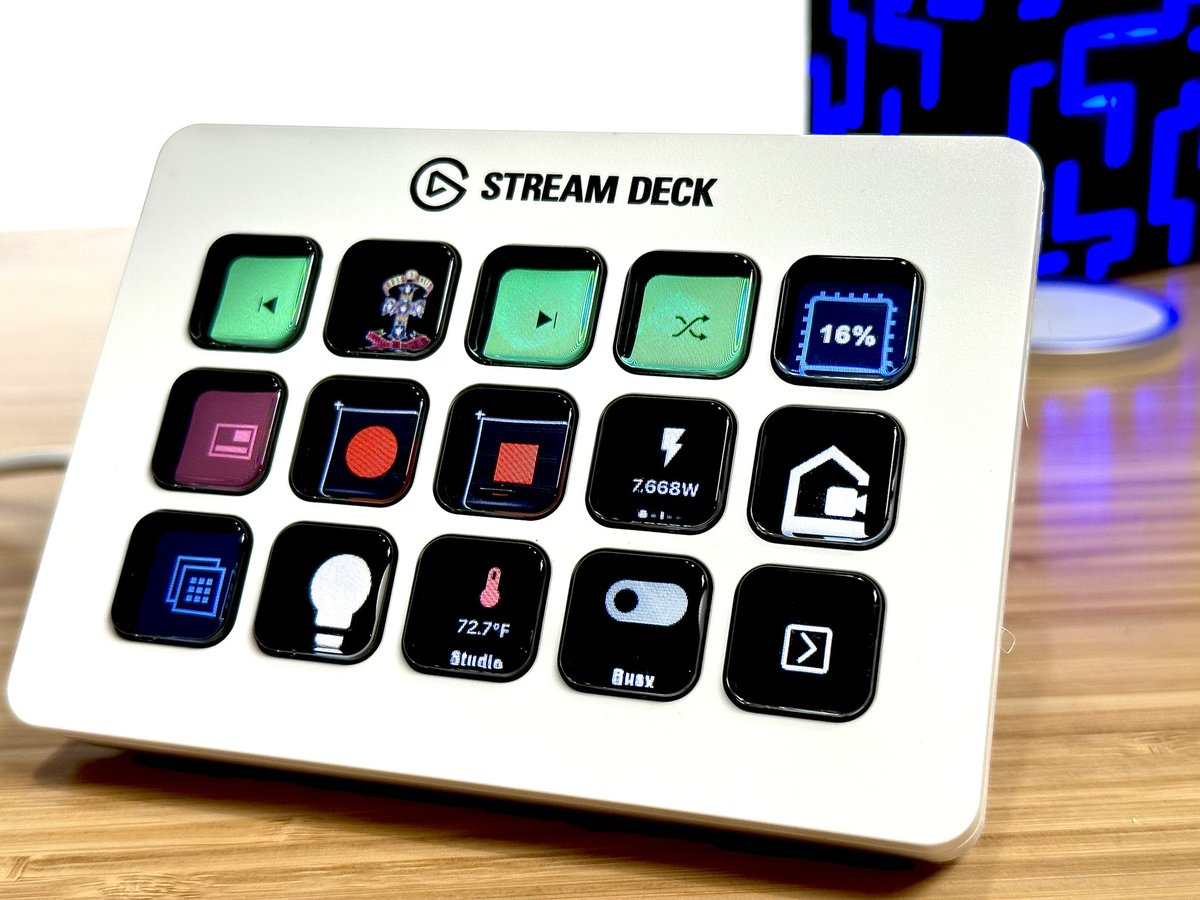 I just got a Stream Deck and it works surprisingly well with my smart home. I’m still figuring everything out but if you are using any good integrations let me know!