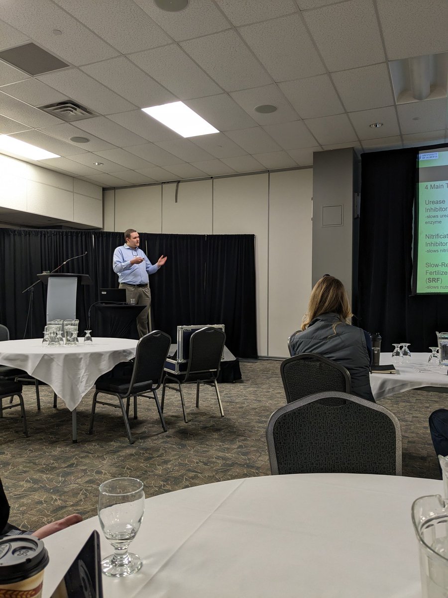 Great 2 days in Saskatoon <a href="/SoilsCrops/">Soils & Crops</a>. Numerous talks with amazing speakers from all areas of the Canadian prairies. Congratulations to <a href="/AdamFast13/">Adam Fast</a> for winning the student travel award!