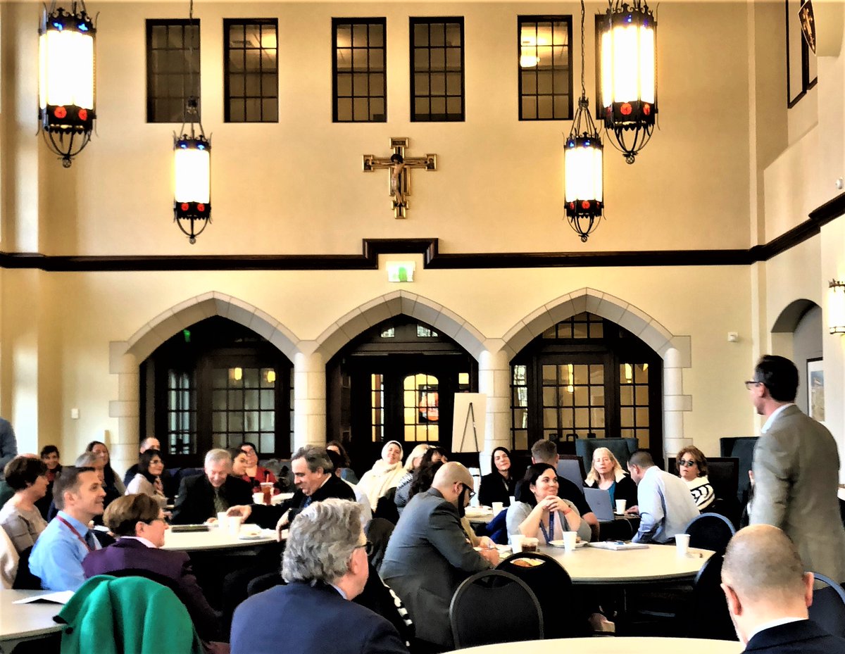 PACT is #proud to host #principals and #administrators from the <a href="/dioprovidence/">Diocese of Providence</a>. PACT appreciates the strong, vibrant partnership between PACT and Providence Catholic schools in the formation of #Catholic #school #teachers and #leaders. #Grateful to have you on campus today ❤️