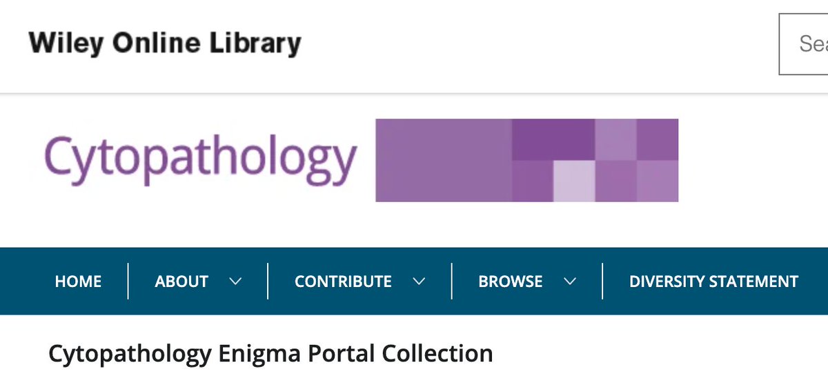 CytopathologyJ's tweet photo. Among different #pathology journals, unique features of #CytoJ are: SCAN section-#cytotech led initiative, devoted to #cytopath #education across nations; Enigma Portal - quiz for all the curious #Cyto lovers! https://t.co/lbscUs0UGJ
