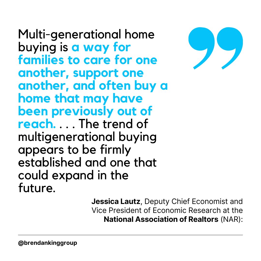 If you’re ready to buy a house, consider the opportunities of a multigenerational home. Let’s connect so you can explore your options in our area. 

#realtor #realestateagent #realestateinvesting #multigenerationalliving #homebuying