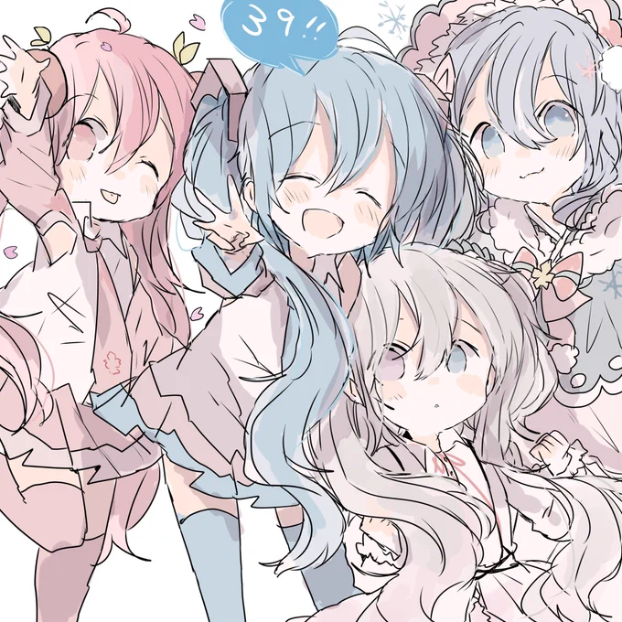 #ミクの日2023#ミクの日たくさんのミクちゃんと! 