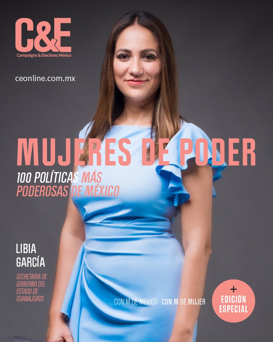 CE_Mexico's tweet photo. 💜 @LibiaDennise Secretaria de Gobierno del Estado de Guanajuato en nuestra Edición Especial de las #100MujeresMásPoderosas de México 2023💥 #8M2023

Lee más aquí 👉🏼 https://t.co/tB2CNOpZ2s https://t.co/jzSZZuaWkT