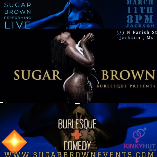 If anyone is headed to Jackson MS Saturday here is something to do with your people. FYI it's a great<a href="/tag/burlesque"class="tags"><span>#burlesque</span></a><a href="/tag/jacksonms"class="tags"><span>#jacksonms</span></a><a href="/tag/sugarbrownburlesque"class="tags"><span>#sugarbrownburlesque</span></a>